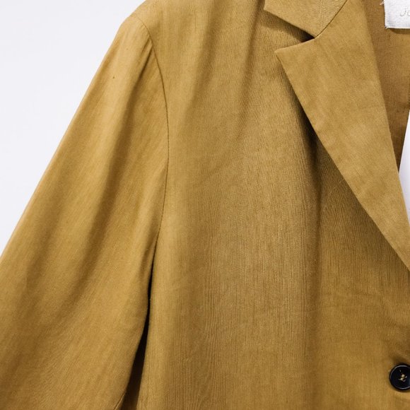 Forte Forte Tan Linen Blazer - Picture 5 of 11